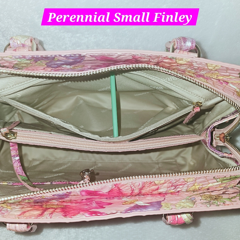 NWT Brahmin PERENNIAL Small Finley w/Ady Wallet - Picture 10 of 16